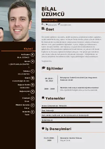 Kuaför Cv Örnekleri cv indir